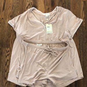 Barefoot Dreams PJ Top and Boxer Short